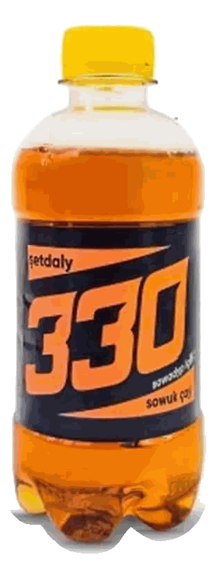 330 peach drink bottle