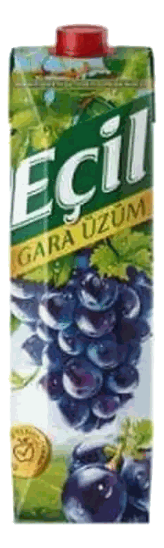 EÇIL black grape juice carton