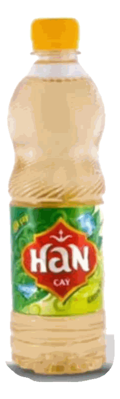 HAN ÇAÝ lemon iced tea bottle